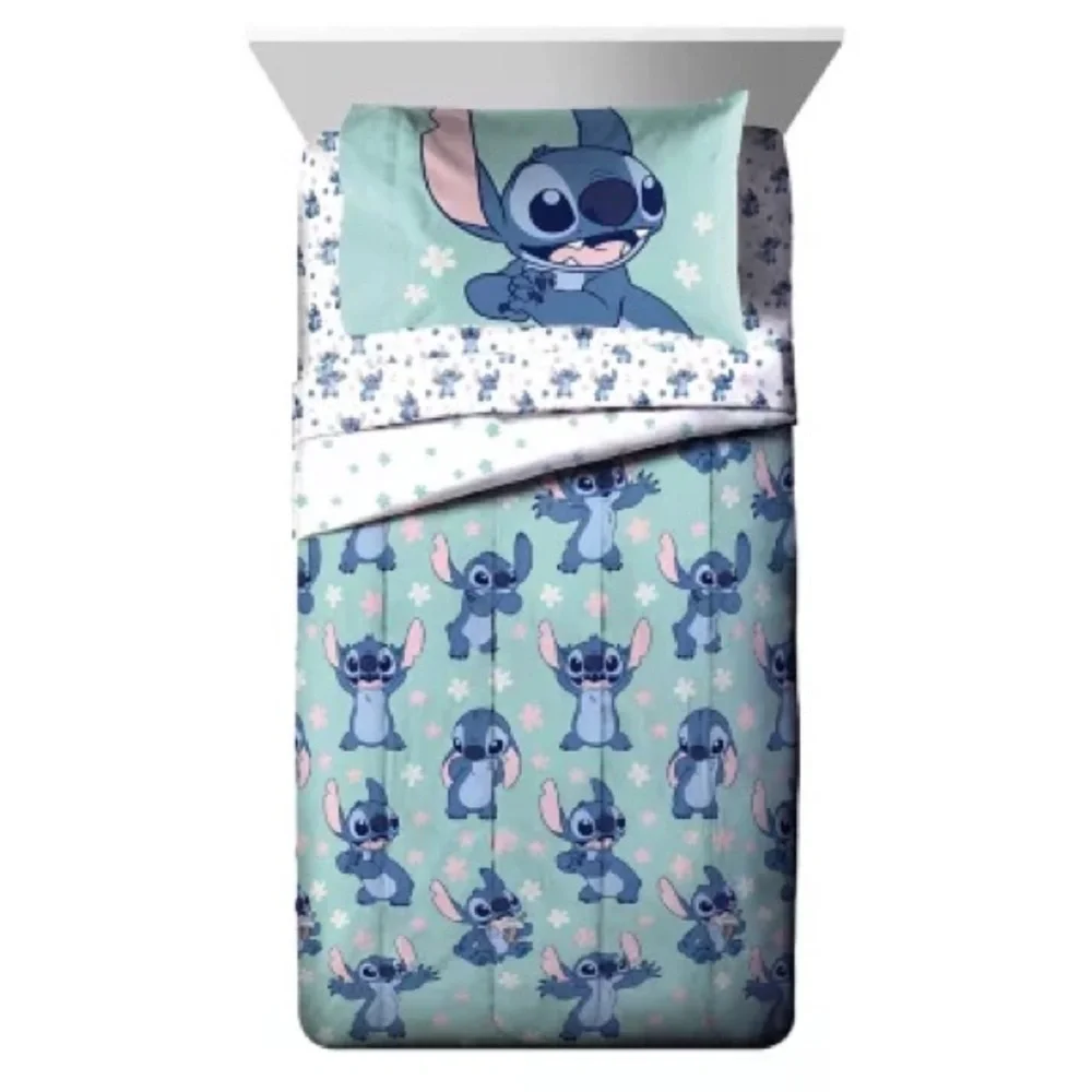 Stitch Licensed Kids 5-Piece Bed-in-a-Bag